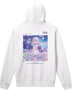 【新品・匿名送料込】オンゲキ 皇城セツナ バックプリントパーカー メンズ XL