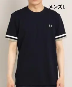BEAUTY&YOUTH別注】FRED PERRY鹿の子 ロゴ T Lサイズ - メルカリ