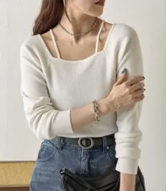 COLONY 2139 レイヤード風ニット