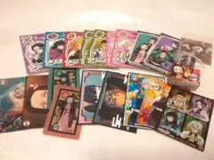 鬼滅の刃　シール　カード　まとめ売り　シールセット　カードセット