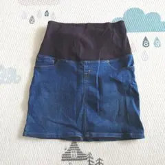 無印良品 M-Lサイズ デニムマタニティスカート