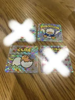 サンリオ ホログラムステッカー 3枚セット　ビックリマンチョコ