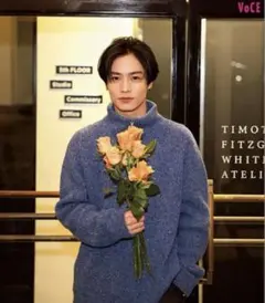 A.P.C.ハーフジップニット ハーフジップ川村 壱馬着用モデル Mサイズ