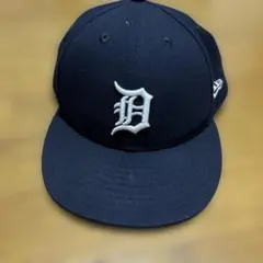 59FIFTY ネイビー D刺繍キャップ