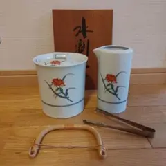 有田焼　水割りセット　レトロ木箱付きのサムネイル