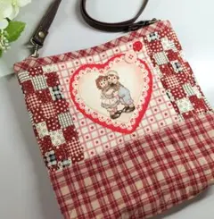 ☆アン＆アンディ　サコッシュ　ショルダーバッグ スマホショルダー　カントリー