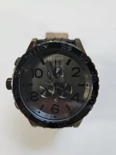 ニクソン NIXON 腕時計 A124-001 クロノグラフ ブラック - メルカリ