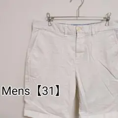 D123【US輸入】TOMMY HILFIGER　ショートパンツ【31】ホワイトのサムネイル