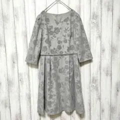 Debut de Fiore　レッセパッセ　38　花柄 フロッキー　ワンピース