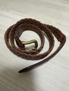 ヴィンテージ レザーベルト ブラウン