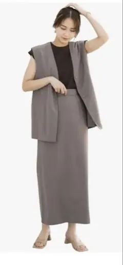 KBF セパレートベストワンピースセットアップ