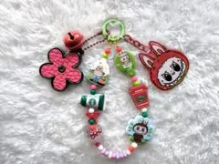 ラブブ☆キーホルダー【赤】