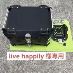 WANDA アルミ リアボックス 55L ブラック 未使用 鍵2本 トップケース 