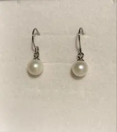 ステンレス フックピアス あこや真珠 パール イヤリング変更可②