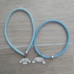 シナモロール チャーム付き ヘアゴム2個セット サンリオ