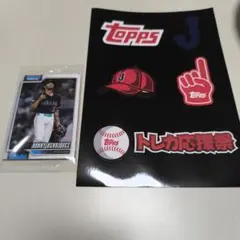 Toppsカード5枚とステッカーのサムネイル