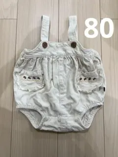 フタフタ サロペット コーデュロイ 80