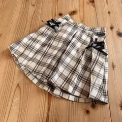 バイラビット 120 ボックスプリーツスカート インパン付き