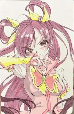 Ｎｏ．83 手描きイラスト プリキュア5 キュアドリーム ファンアート