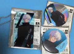 呪術廻戦 五条悟 缶バッジ 2種 　キーホルダー　Twilight ロフトプラザ