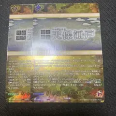 特命調査 天保江戸　TRR 2枚