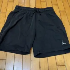 NIKE AIR JORDAN スウェットショートパンツ 黒 M