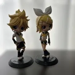 鏡音リン フィギュア Qposketと鏡音レン フィギュアQ posket