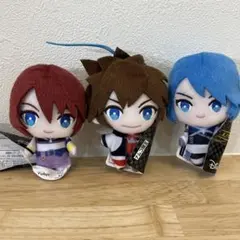ナムコ限定　キングダムハーツ　マスコット　3種　ぬいぐるみ