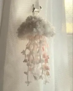 クラゲキーホルダー クラゲチャーム ☆*。