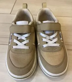VANS ベージュ スニーカー　18.0cm