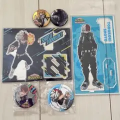 ヒロアカ 轟焦凍 アクリルスタンド 缶バッジ まとめ売り