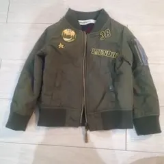 LAUNDRY ボンバージャケット 110サイズ オリーブグリーン