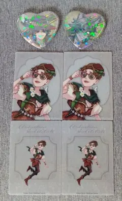 第五人格 Fairy Tale 缶バッジ カード 探鉱者 フールズ・ゴールド
