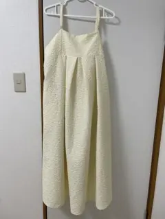 ANGELIEBE マタニティ ジャガード キャミ ワンピース Lサイズ