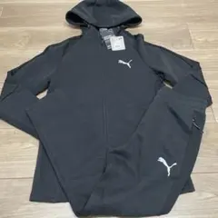 【新品・美品】PUMA EVOSTRIPE フーディジャケット&パンツ
