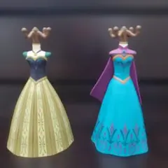 アナと雪の女王 ドレス型アクセサリースタンド 2点セット
