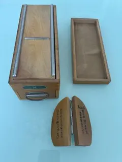 【昭和レトロ】東穂工業 トーホ印 鰹節削り器 押さえ木付き 当時物 古道具のサムネイル