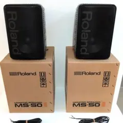 Roland MS-50 モニタースピーカー ペア　2台　パッシブ　美品！ Roland MS-50 モニタースピーカー ペア 2台 パッシブ 美品！ - メルカリ