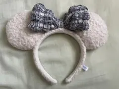 ディズニー　カチューシャ　ボア