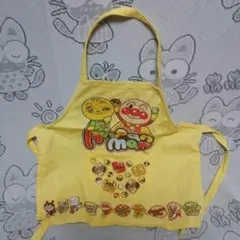 ★アンパンマンエプロン＊イエロー＊100㎝