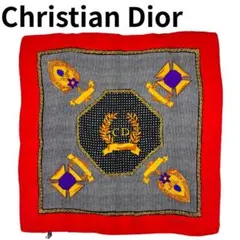 Christian Dior ディオール　スカーフ 総柄 シルクのサムネイル