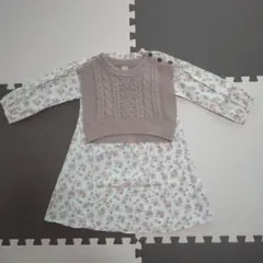 petit main ワンピース 120cm ベスト付き