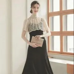 【クリーニング済】DorryDoll3wayレースボレロ&マーメイドキャミドレス