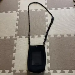 ニコアンド　ブラック ショルダーバッグ