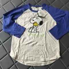 【新品・タグ付き】マーキーズ　スヌーピー ラグランロンTのサムネイル