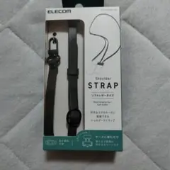 ELECOM ショルダーストラップ ブラック