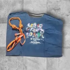 Ball & Chain エコバッグ ネイビー　Lサイズ