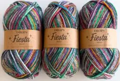 毛糸 合太毛糸 ソックヤーン DROPS Fiesta オパール opal