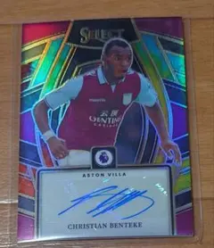 panini select christian benteke auto 25