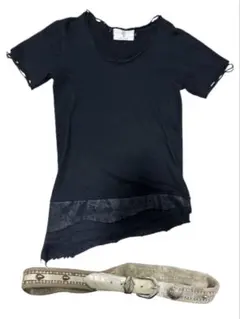 layered Python cutsew＋spiritual belt セット